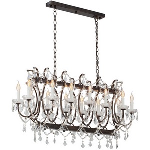 Изображение товара Подвесная люстра Vitaluce V5814-7/14, 14xE14 макс. 40Вт подсвечник с подвесками