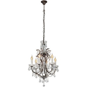 Изображение товара Подвесная люстра Vitaluce V5815-7/6, 6xE14 макс. 40Вт подсвечник с подвесками