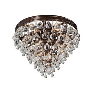 Изображение товара Потолочная люстра каскадная хрустальная Vitaluce V5865-7/10PL