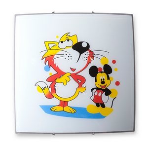 Изображение товара Настенный светильник для детской Vitaluce V6658/2A с животными