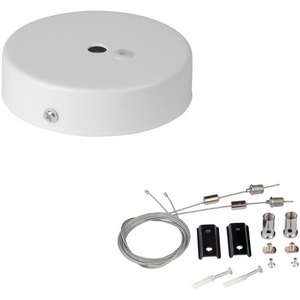 Изображение товара Комплект подвесной системы для трековых светильников с чашей монтажной Vitaluce VT0083-0/1