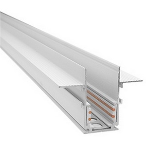 Изображение товара Шинопровод под гипсокартон встраиваемый магнитный мм, длина 2м, белый Vitaluce VT0200023-00
