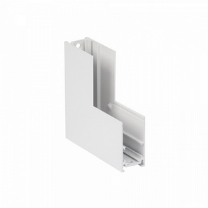 Изображение товара Коннектор угловой вертикальный мм магнитный 100*100 для накладного шинопровода, белый Vitaluce VT0200026-00
