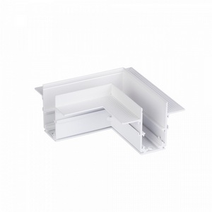 Изображение товара Коннектор угловой горизонтальный мм магнитный 100*100 для шинопровода скрытой установки, белый Vitaluce VT0200028-00