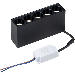 Изображение товара Накладной светильник светодиодный черный с драйвером Vitaluce VT0200060-01