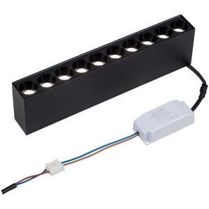 Изображение товара Накладной светильник светодиодный черный с драйвером Vitaluce VT0200061-01