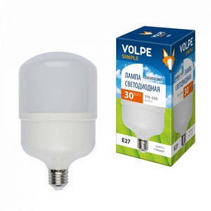 Изображение товара Лампочка светодиодная LED-M80-30W/DW/E27/FR/S картон Volpe