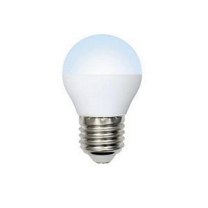 Изображение товара Лампочка светодиодная LED-G45-9W/NW/E27/FR/NR картон Volpe