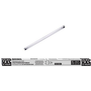 Изображение товара Лампа ультрафиолетовая бактерицидная Volpe EFL EFL-T8-15/UVCB/G13/CU/V