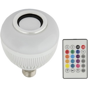 Изображение товара Светодиодный светильник(лампа) Диско. с динамиком и Bluetooth. 220В. 8W/RGB/E27 Volpe ULI-Q340 WHITE