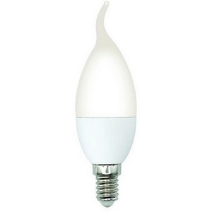 Изображение товара Лампочка светодиодная Volpe LED-CW37-SLS LED-CW37-6W/3000K/E14/FR/SLS