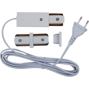 Изображение товара Ввод питания для однофазного шинопровода UBX-Q122 G02 POLYBAG Volpe WHITE 1