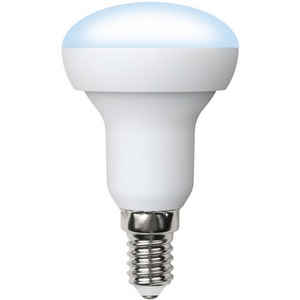 Изображение товара Лампа светодиодная. форма "Рефлектор", матовая, дневной белый свет 6500K Volpe Norma LED-R50-7W/6500K/E14/FR/NR