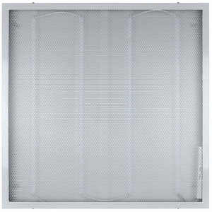 Изображение товара Светильник светодиодный потолочный универсальный, 4000K Рассеиватель «призма» встроенный и/п Volpe ULP-Q105 ULP-Q105 6060-45W/4000K WHITE