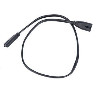 Изображение товара Провод для соединения линейных светильников ULI-Q151 и ULI-Q951, 50см, 2 контакта Volpe UCX-Q851 LL/050 BLACK