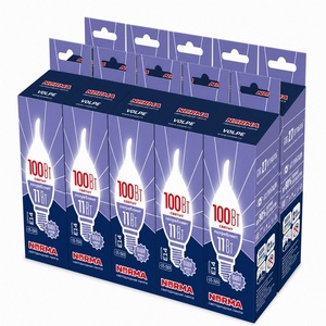 Изображение товара Лампочка светодиодная E14 11Вт Volpe NORMA LED-CW37-11W/6500K/E14/FR/NR SET10