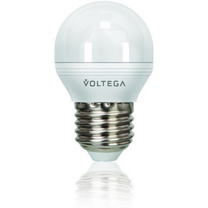 Изображение товара Лампочка светодиодная диммируемый E27 6W 4000K 480lm Voltega Simple 5496