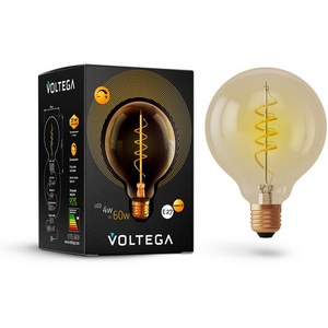 Изображение товара Лампочка светодиодная 2000K 300Lm E27x4W Voltega LOFT led 7076