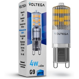 Изображение товара Лампочка светодиодная Voltega Capsule G9 7125