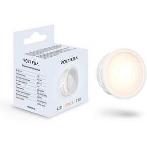 Изображение товара Светодиодный модуль 7W 2700K 110° Voltega Module LED 7205