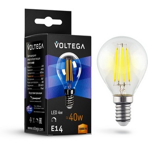 Изображение товара Лампочка светодиодная dim 5W Voltega Globe 8464