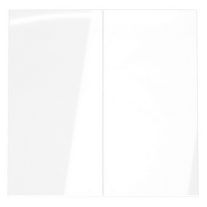 Изображение товара Клавиши для выключателя/переключателя двухклавишного Voltum S70 VLS000301 (белый глянцевый)