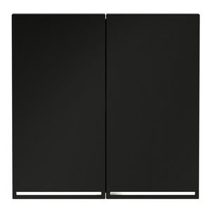 Изображение товара Клавиши для выключателя/переключателя двухклавишного с подсветкой Voltum S70 VLS000408 (черный матовый)