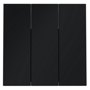 Изображение товара Клавиши для выключателя/переключателя трехклавишного Voltum S70 VLS000507 (графит)