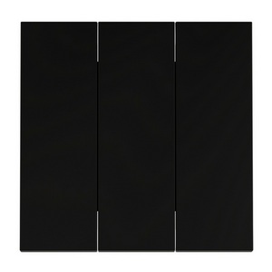 Изображение товара Клавиши для выключателя/переключателя трехклавишного Voltum S70 VLS000508 (черный матовый)