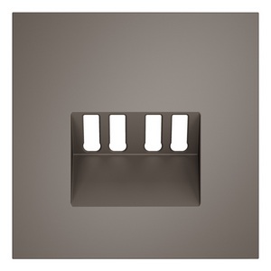 Изображение товара Накладка для розетки акустической 4-местной (капучино) Voltum S70 VLS001514