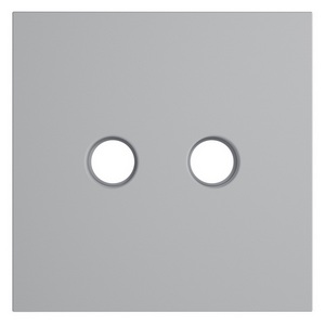 Изображение товара Накладка для розетки телевизионной оконечной TV+SAT (серый) Voltum S70 VLS001616