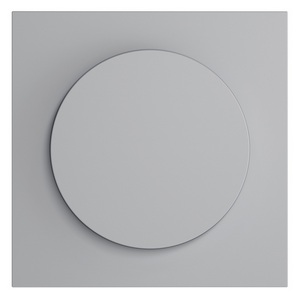 Изображение товара Накладка для светорегулятора поворотно-нажимного (серый) Voltum S70 VLS002016