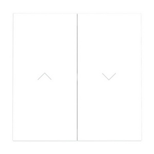 Изображение товара Клавиши для выключателя/переключателя двухклавишного (хлопок) Voltum S70 VLS002502