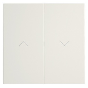 Изображение товара Клавиши для выключателя/переключателя двухклавишного (хлопок) Voltum S70 VLS002513