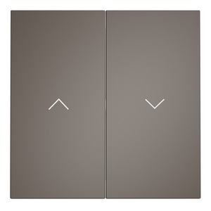 Изображение товара Клавиши для выключателя/переключателя двухклавишного (хлопок) Voltum S70 VLS002514