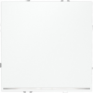 Изображение товара Выключатель встраиваемый одноклавишный с подсветкой (белый матовый) IP30 Voltum S70 VLS010202