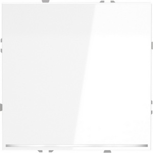 Изображение товара Проходной переключатель одноклавишный встраиваемый с подсветкой (белый глянцевый) IP30 Voltum S70 VLS010401