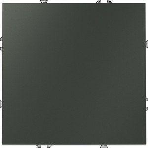 Изображение товара Выключатель встраиваемый с самовозвратом одноклавишный (титан) IP30 Voltum S70 VLS010606