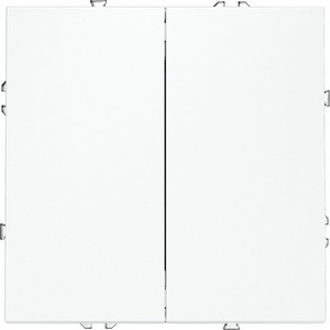 Изображение товара Выключатель встраиваемый двухклавишный (белый матовый) IP30 Voltum S70 VLS020102