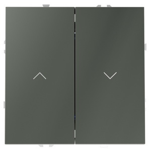 Изображение товара Выключатель встраиваемый Voltum S70 для жалюзи 10А, (титан)