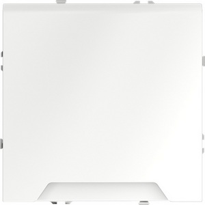 Изображение товара Розетка встраиваемая с заземлением, шторками и крышкой (белый матовый) IP40 Voltum S70 VLS040302