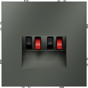 Изображение товара Акустическая розетка встраиваемая (титан) IP30 Voltum S70 VLS060306