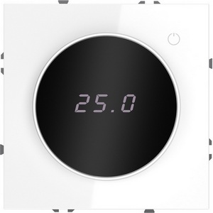 Изображение товара Терморегулятор электронный VOLTUM S70 VLS070101 с индикацией и датчиком для теплого пола, (белый глянцевый)