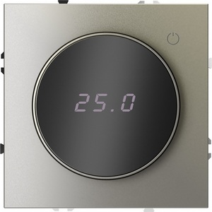 Изображение товара Терморегулятор электронный VOLTUM S70 VLS070104 с индикацией и датчиком для теплого пола, (шелк)