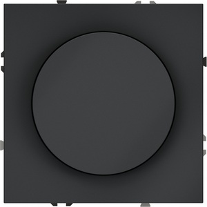 Изображение товара Диммер встраиваемый поворотно-нажимной 600 Вт (графит) IP30 Voltum S70 VLS070307