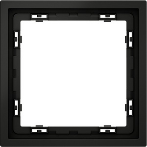 Изображение товара Рамка на 1 пост (черный матовый) Voltum S70 VLS100108
