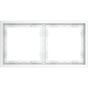 Изображение товара Рамка на 2 поста (белый матовый) Voltum S70 VLS100202