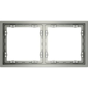 Изображение товара Рамка на 2 поста (сталь) Voltum S70 VLS100205