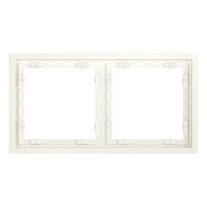 Изображение товара Рамка пластиковая на 2 пост (хлопок) Voltum S70 VLS100213