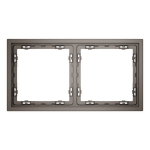 Изображение товара Рамка пластиковая на 2 пост (капучино) Voltum S70 VLS100214